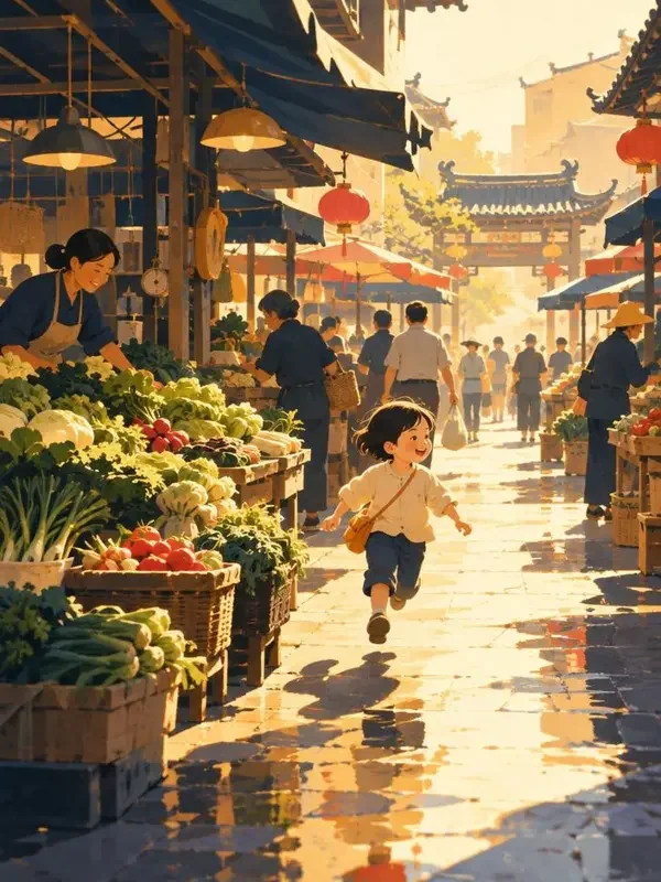 亚洲天堂影院 正午市场的小孩 封面图